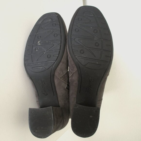 Earthies "Athena" Womens Slate Gray Suede Side Zip Ankle Boot - Size 6.5M - Picture 7 of 7